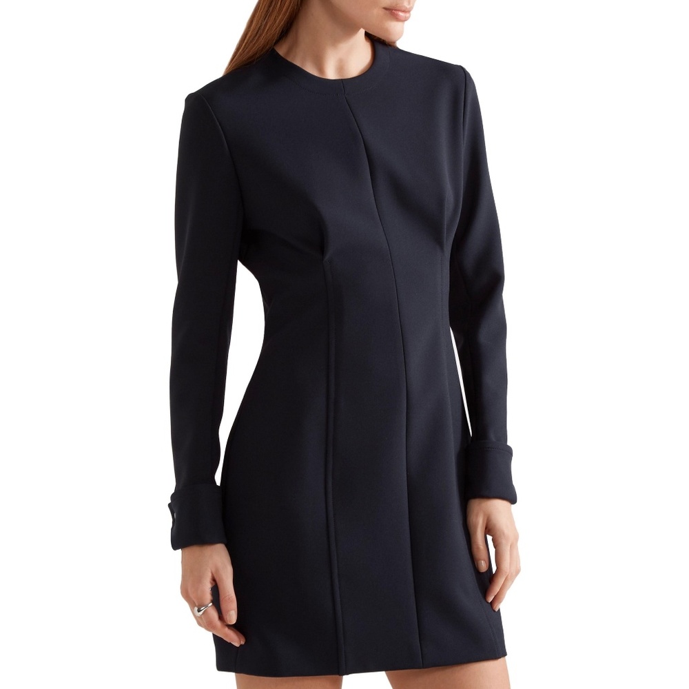 Acne Studios Ebele Crepe Mini Dress black